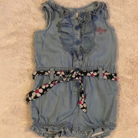 Guess Other - Guess romper with belt 6/9M